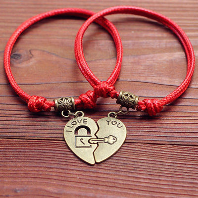 Couple bracelets girlfriends bracelets simple couple accessories My Store